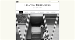Desktop Screenshot of lisavonortenberg.com